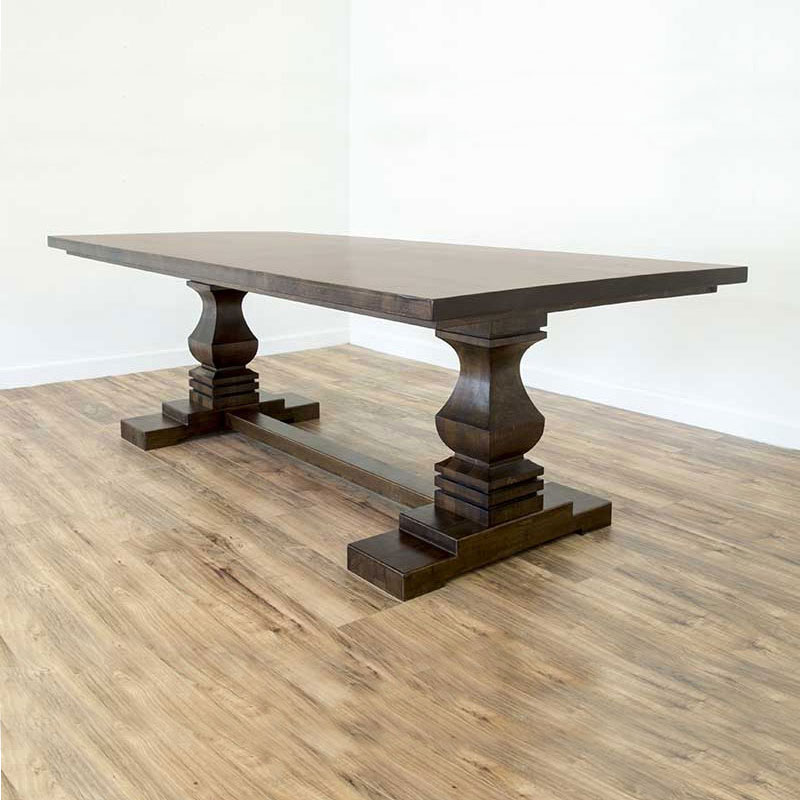 Alexandra Trestle Table | Custom Wood Table | Duvall & Co. Custom Wood Table