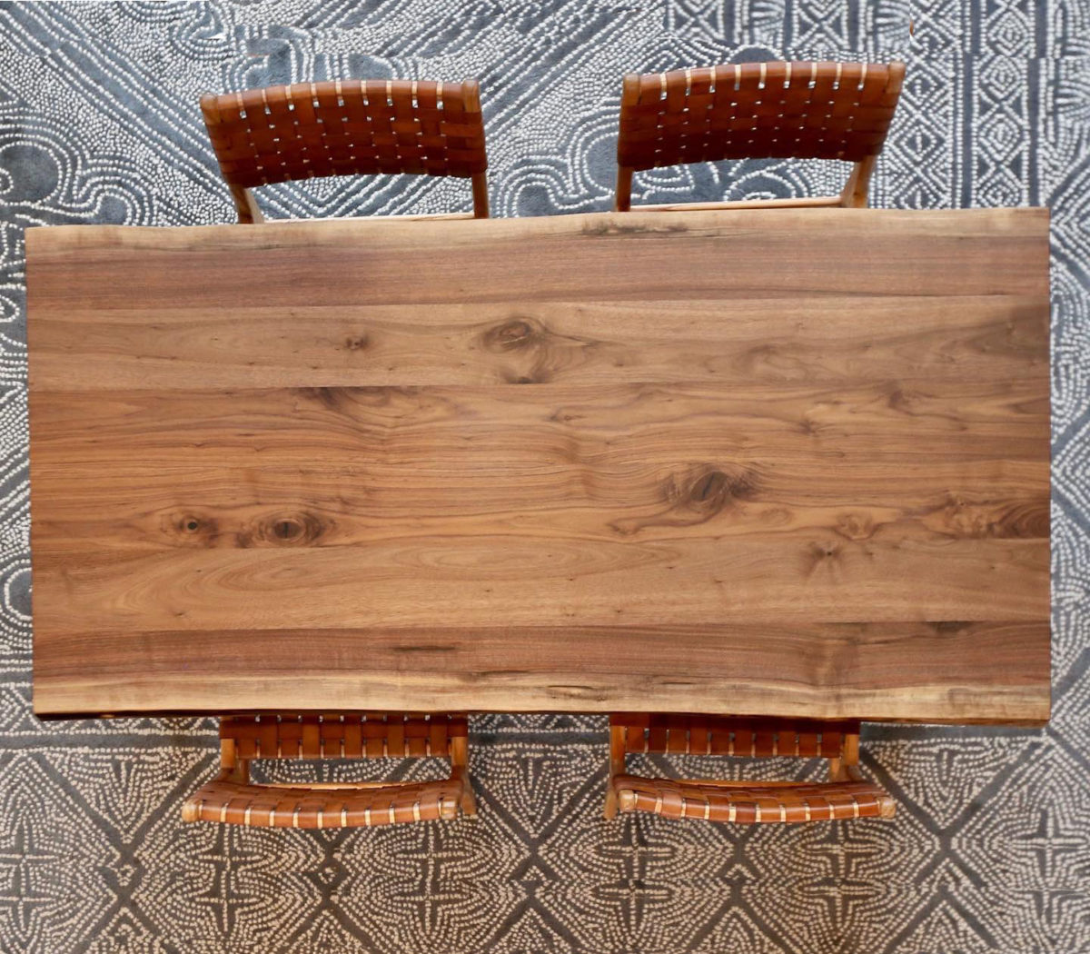 Black Walnut Live Edge Table | Duvall & Co. black walnut live edge table