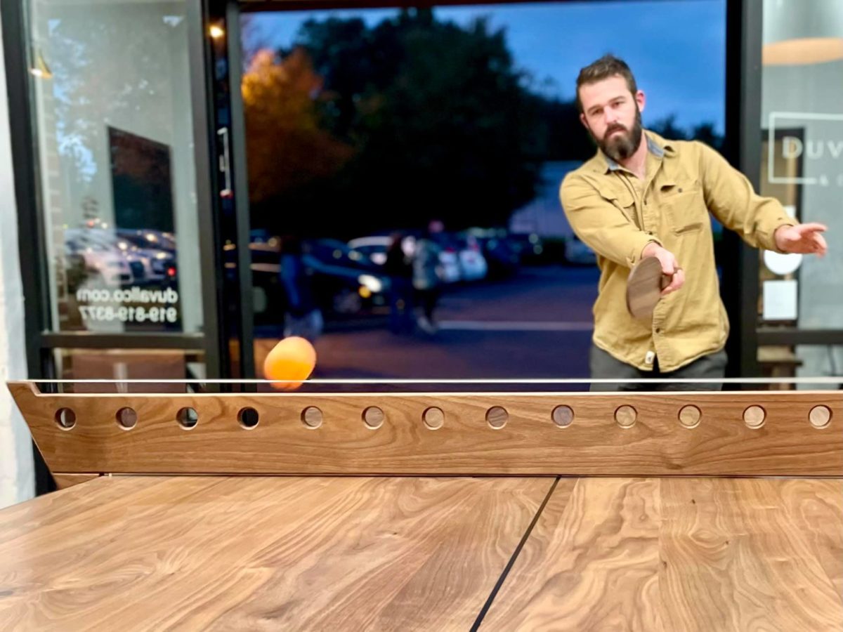 Custom Ping Pong Table | Duvall & Co.
